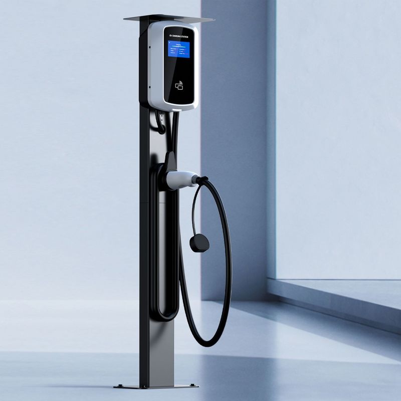 32Α 3 φάσεις Ελέγχου Εφαρμογών Bluetooth Στον τοίχο τοποθετημένος σταθμός φόρτισης EV για το σπίτι