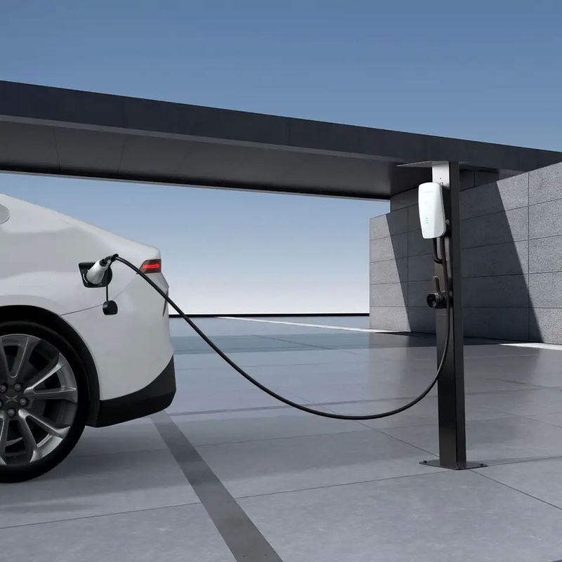 Αμερικανικό Πρότυπο 240V RFID Κάρτας Ελέγχου Στον τοίχο τοποθετημένο σταθμό φόρτισης EV για το σπίτι