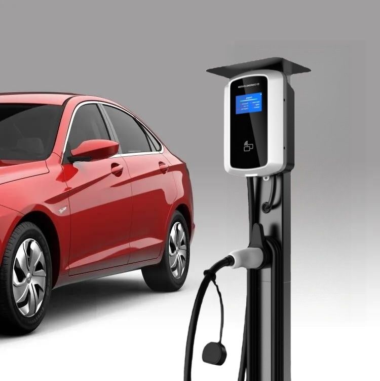 Εφαρμογή έκδοση AC 22 Kilowatts Γρήγορο τοίχο τοποθετημένο σταθμό φόρτισης EV OEM EV φορτιστή