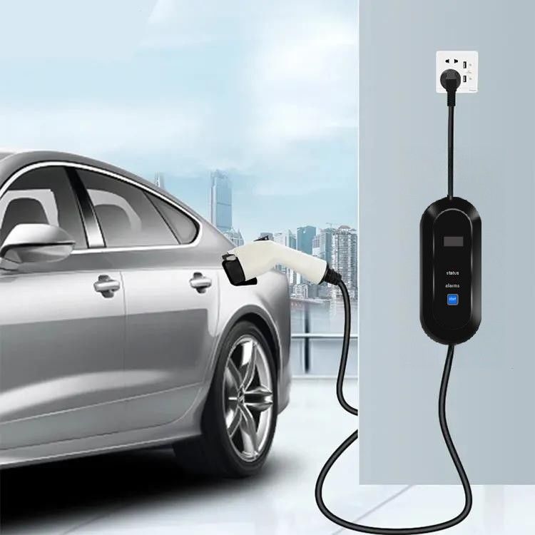 ODM OEM 220V τύπου 2 φορητό φορτιστή ηλεκτρικού ρεύματος AC EV προστασία από διαρροές
