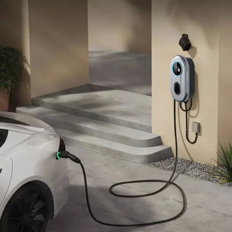 Τύπος της EV ενιαίας φάσης καρτών 11.52kw RFID - 1 φορτιστής πέρα από την προστασία τάσης