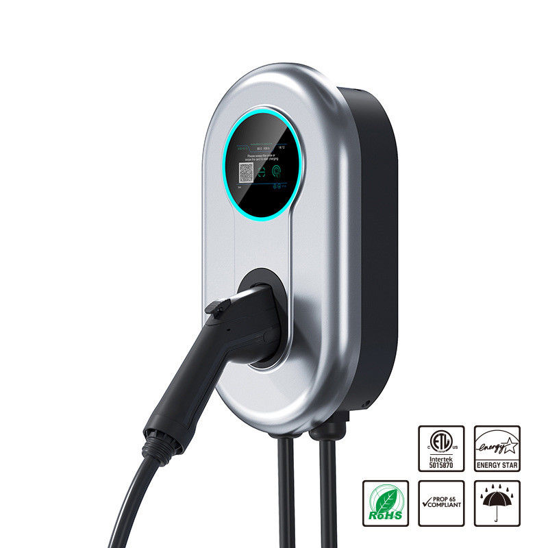 γρήγορη χρέωση EV καρτών 22kw RFID φορητός τύπος φορτιστών - 2 με το ενιαίο πυροβόλο όπλο