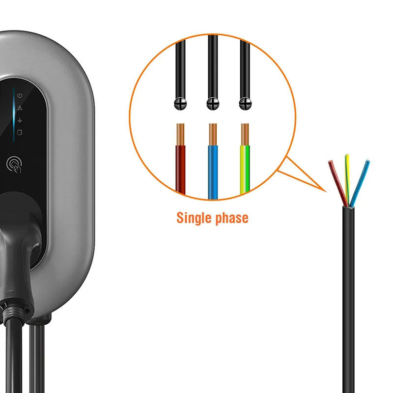 Συνδετικός IP65 φορητός τύπος Wifi - φορτιστής 2 EV με το καλώδιο 5m