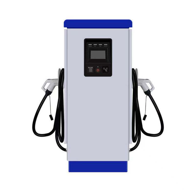 GB/T Διπλό Πυροβόλο 380V 4G EV DC σταθμός φόρτισης Προσαρμοσμένα χρώματα